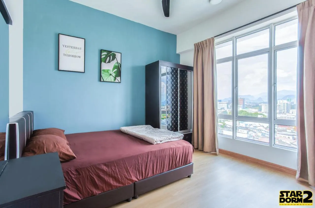 Ipoh City Center Stardorm 2 Ipoh Homestay Appartamento